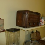 A Christmas Story House - the small radio